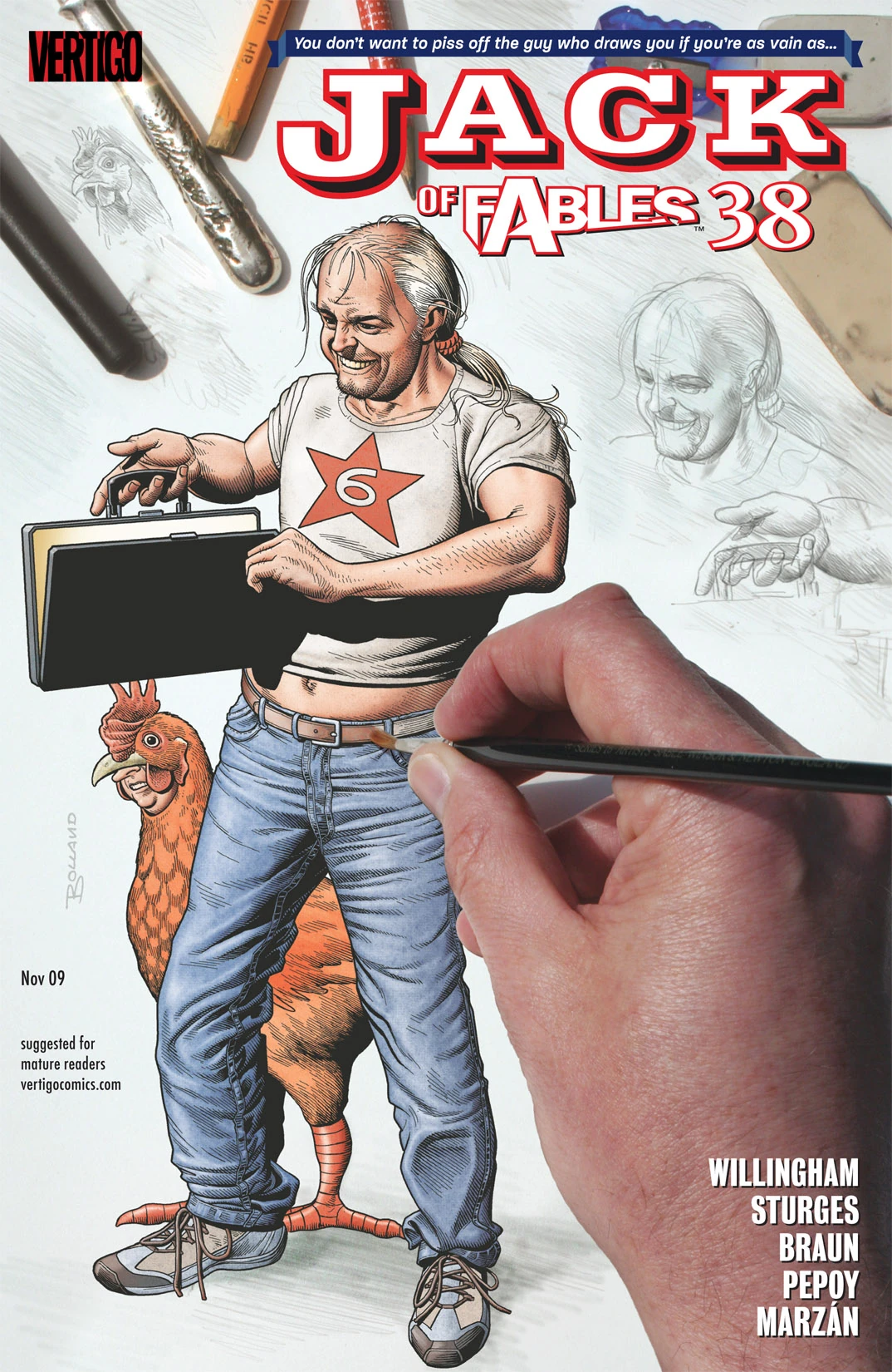 Jack of Fables #38 (DC, 2009 — Cover A) cover
